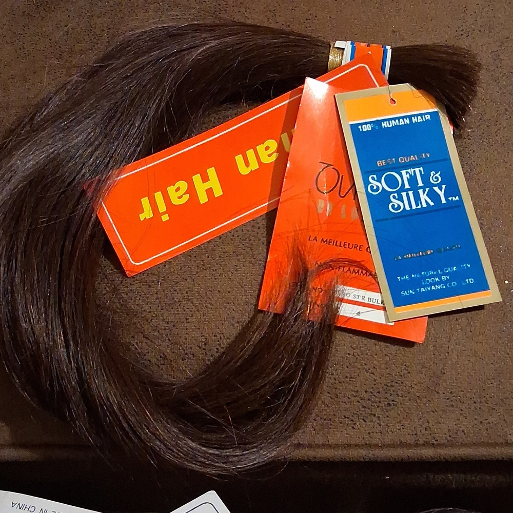 Human Hair Clip-In Extension - Natural Brown